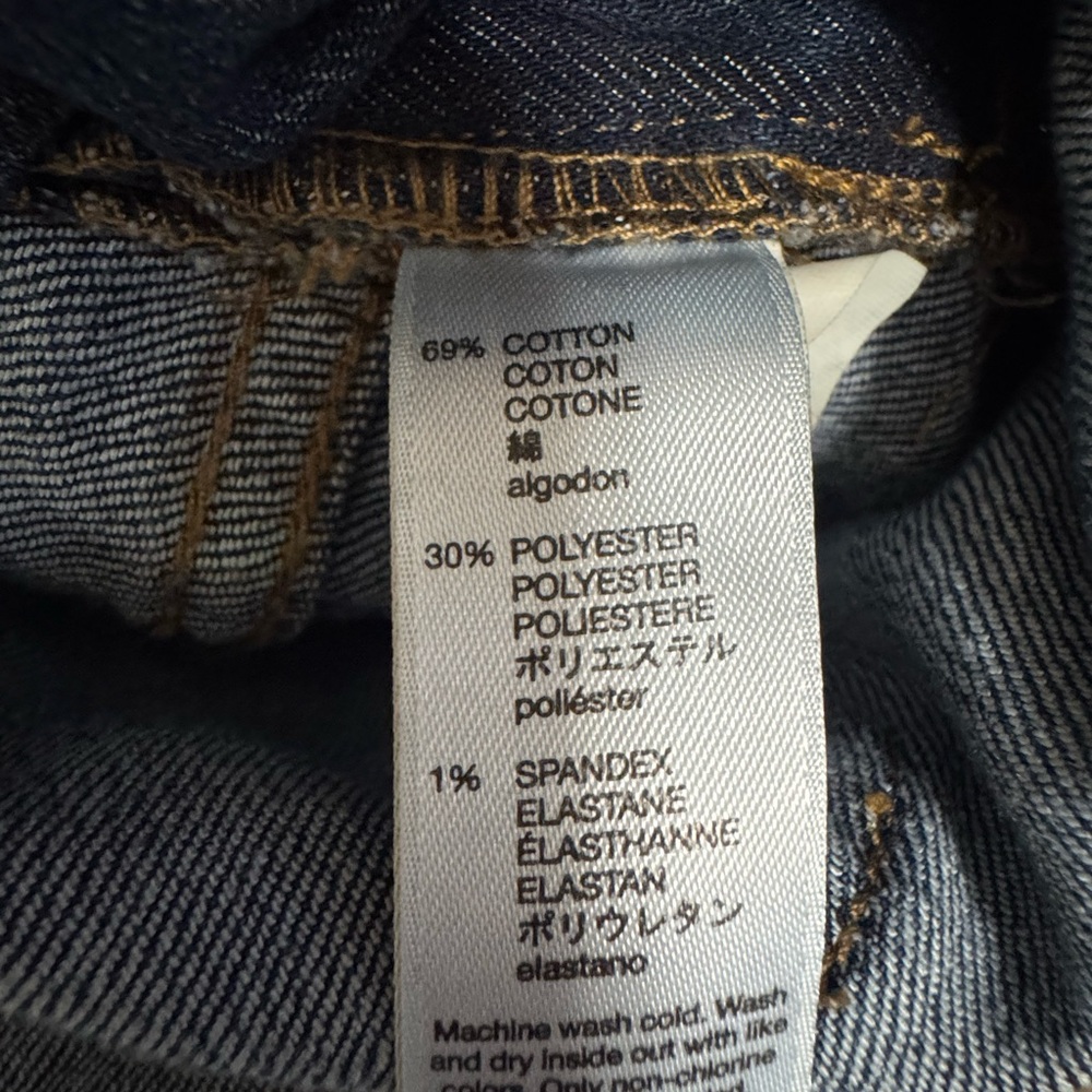 GAP Classic Blue Denim Overalls Size Medium women’s size 10 Equestrian Country - Picture 6 of 9